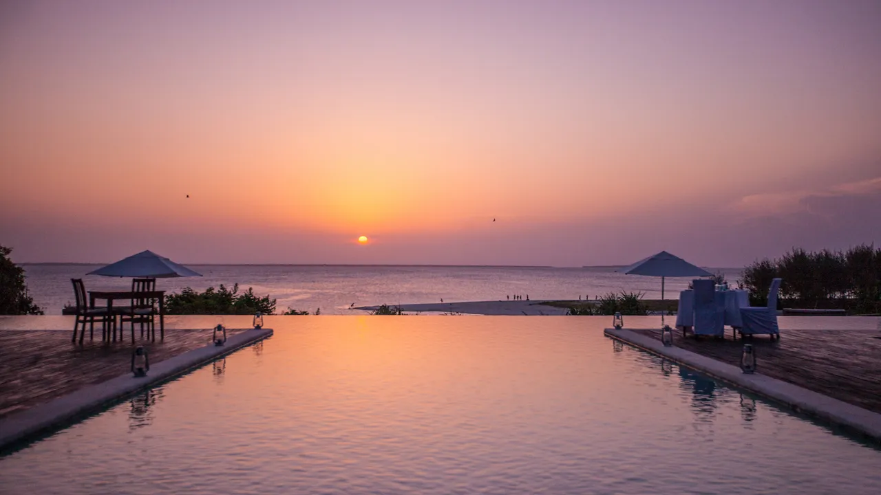 Kilindi Zanzibar resort adults only infinity pool