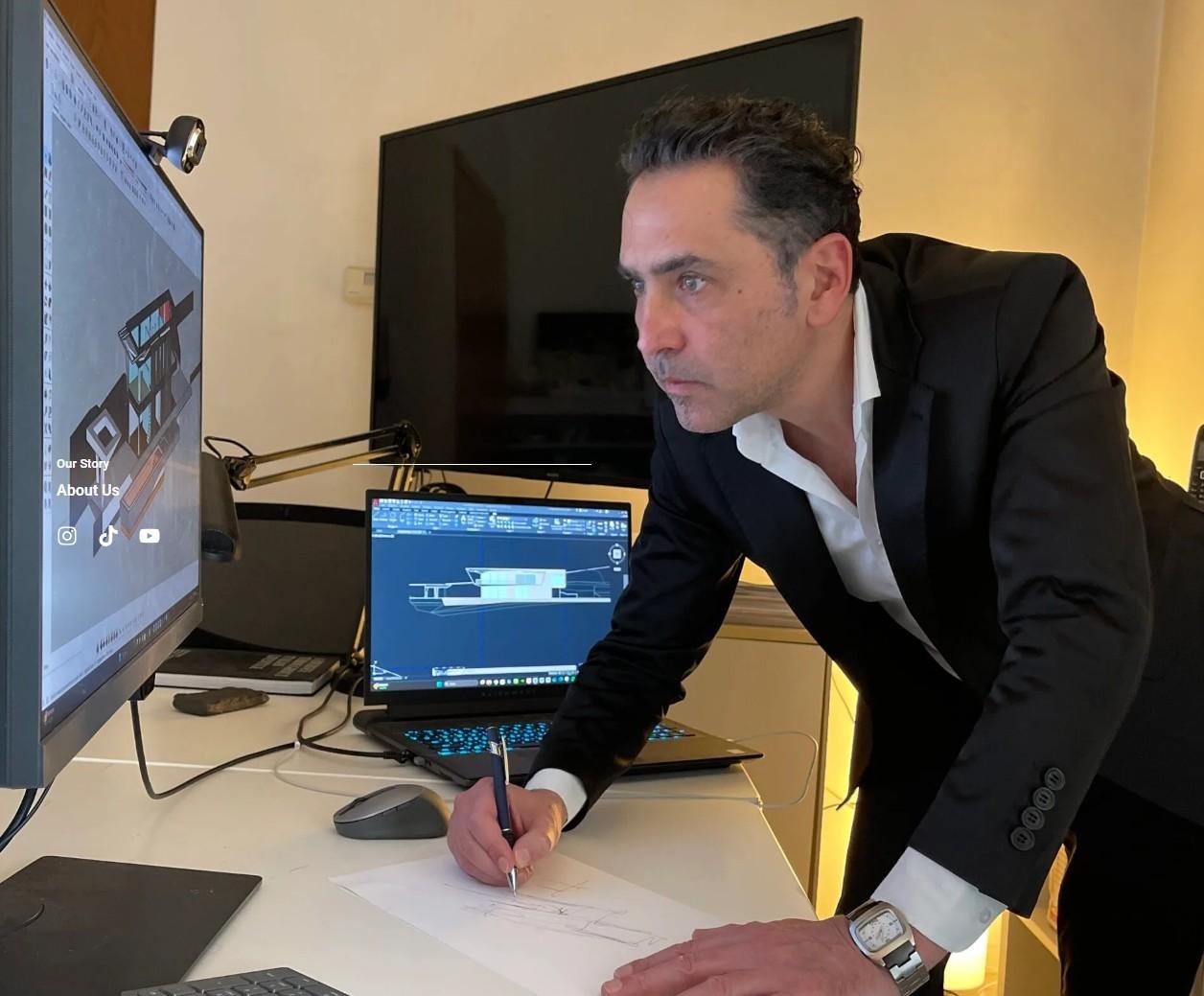 Federico Cappellina, architetto fondatore di Elite Luxury Real Estate.